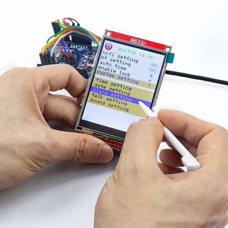 3.2 ġ SPI LCD  RGB 65K ÷ 240x320 TFT , ILI9341, ּ 4 IO 3.3V(MSP3217)